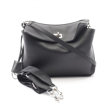 BALENCIAGA RODEO Small Shoulder Crossbody Bag 8275832ABOX1000 leather Black Used