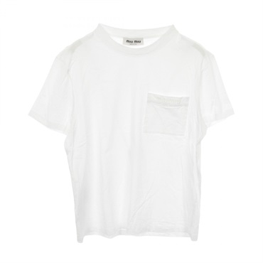 Miu Miu Short sleeve T-shirt cotton White #S Used Women