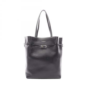 GIVENCHY VOYOU Tote Shoulder Bag BB50XDB231 leather Black Used Women