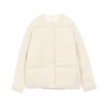 MONCLER GERBEROY Down jacket cotton Beige #0 Used Women