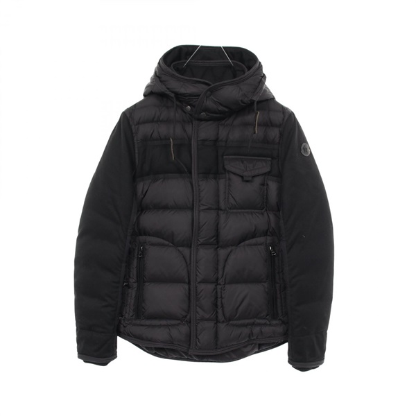 MONCLER RYAN Down jacket with Hood Nylon wool Black #3 Used mens