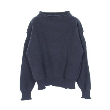 Maison Margiela 14 knit Pullover cotton Navy #M Used mens