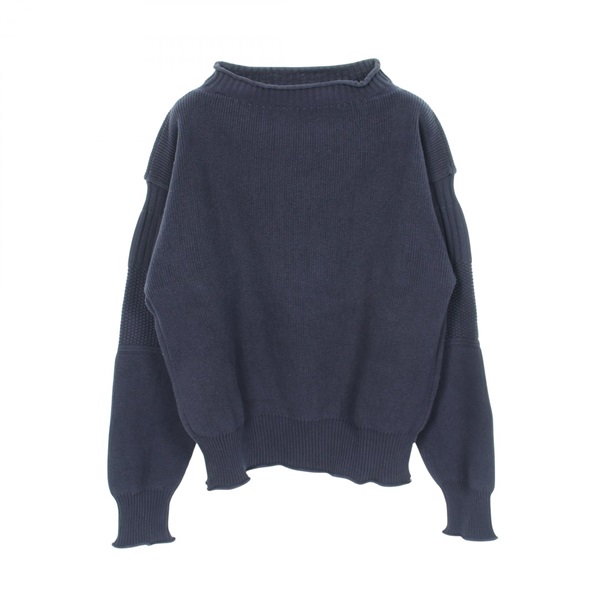 Maison Margiela 14 knit Pullover cotton Navy #M Used mens