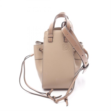 LOEWE mini hammock drawstring shoulder crossbody Handbag A538V07X15 leather