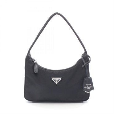 PRADA Re-Edition 2000 mini Handbag 1NE515_RDH0_F0002 Nylon Black Used Women