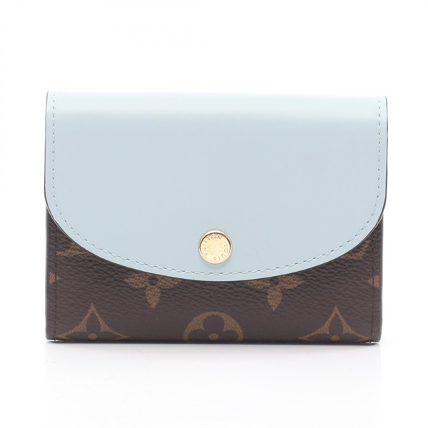 LOUIS VUITTON Porte-monnaie Rosalie Bi-fold wallet M83583 Monogram Olympe Blue