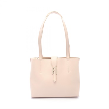 Furla SOFIA M Shoulder Tote Bag leather Pink Used Women