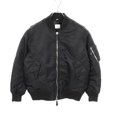 BURBERRY BROOKLAND Blouson Jacket 8038997 Nylon Black Used mens #UK6