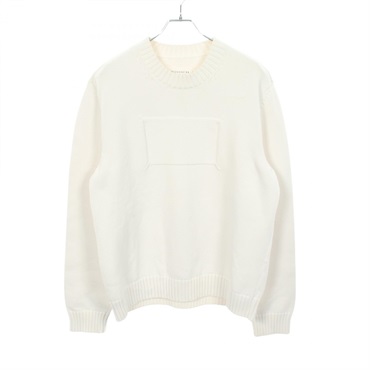 Maison Margiela 10 4 stitches knit S50GP0212 cotton White #XL Used mens