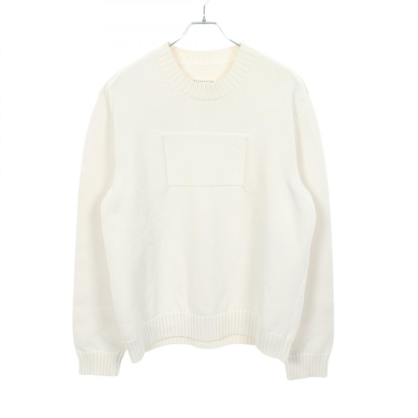 Maison Margiela 10 4 stitches knit S50GP0212 cotton White #XL Used mens