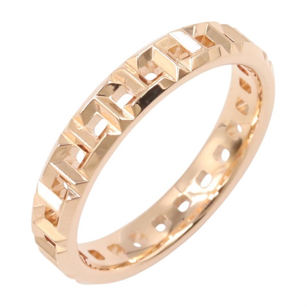 TIFFANY＆CO T True Narrow Ring 18KPG Pink Rose Gold Used women US size 5.75