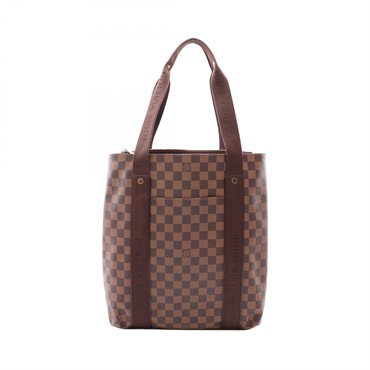 LOUIS VUITTON Cabas Beaubourg Tote shoulder hand Bag N52006 Damier leather Ebene