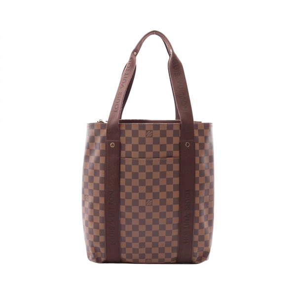 LOUIS VUITTON Cabas Beaubourg Tote shoulder hand Bag N52006 Damier leather Ebene