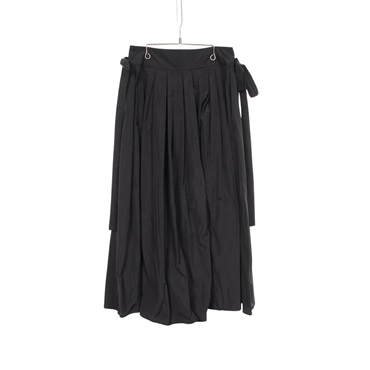 'S Max Mara GEA Long Skirt #44 polyester Black Used Women