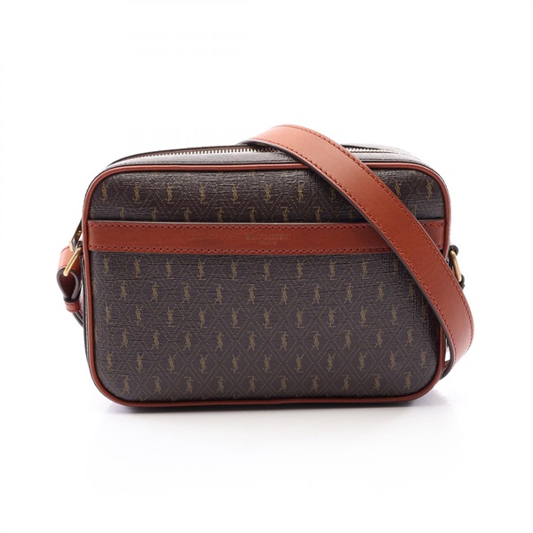 SAINT LAURENT PARIS Monogram Camera Shoulder Crossbody Bag 669957 canvas leather