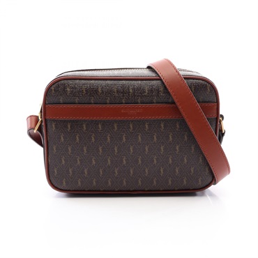 SAINT LAURENT PARIS Monogram Camera Crossbody Shoulder Bag 669957 canvas leather