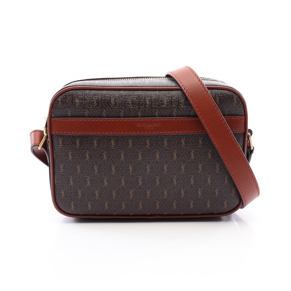 SAINT LAURENT PARIS Monogram Camera Crossbody Shoulder Bag 669957 canvas leather