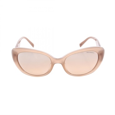 TIFFANY＆CO Cat eye sunglasses eyewear Plastic Gray Used Women