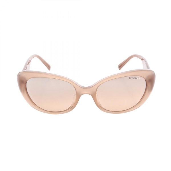 TIFFANY＆CO Cat eye sunglasses eyewear Plastic Gray Used Women