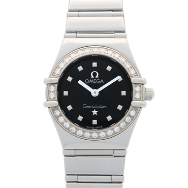 OMEGA Constellation Mini My Choice Wrist Watch 1465.51.00 Quartz SS Used Women