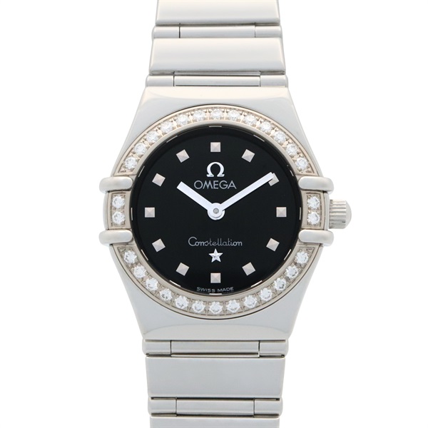 OMEGA Constellation Mini My Choice Wrist Watch 1465.51.00 Quartz SS Used Women