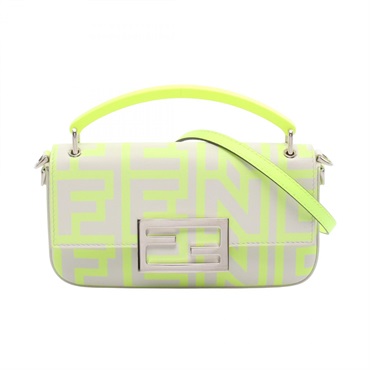 FENDI MARC JACOBS Baguette smartphone pouch Shoulder crossbody Bag 7AS142 yellow