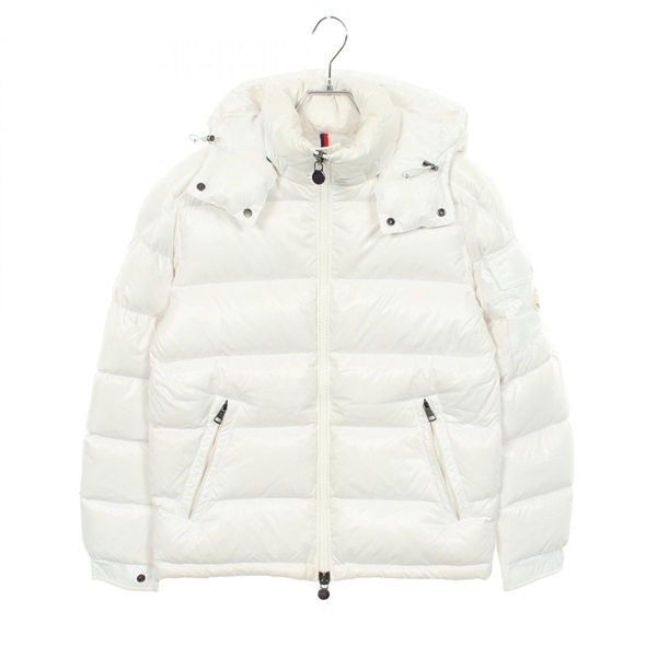 MONCLER MAYA Down jacket 1A53600 Nylon White Used mens size 0