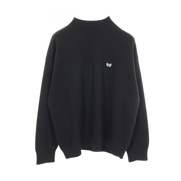 BALENCIAGA Garde-Robe knit 818987 wool Black #XS Used mens