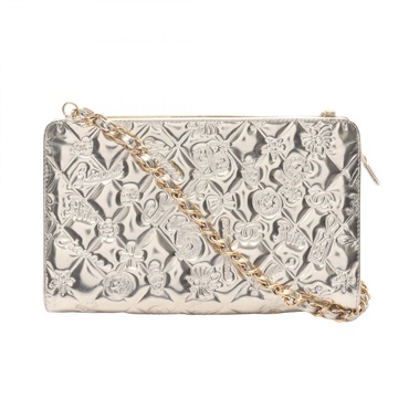 CHANEL Icon line Chain Shoulder Bag A37156 Patent leather Used Women GHW CC