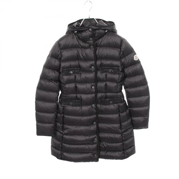 MONCLER HIRMA Hooded Down jacket 1C00025 Nylon Black #1 Used Women