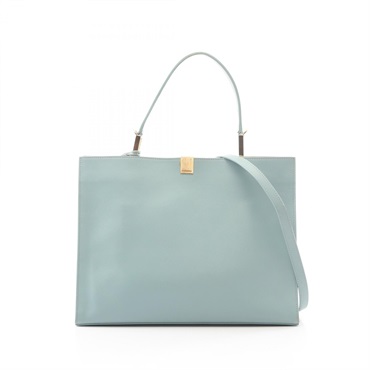BALENCIAGA Le Dis 2WAY Shoulder Crossbody Handbag 338658 leather Blue Used Women
