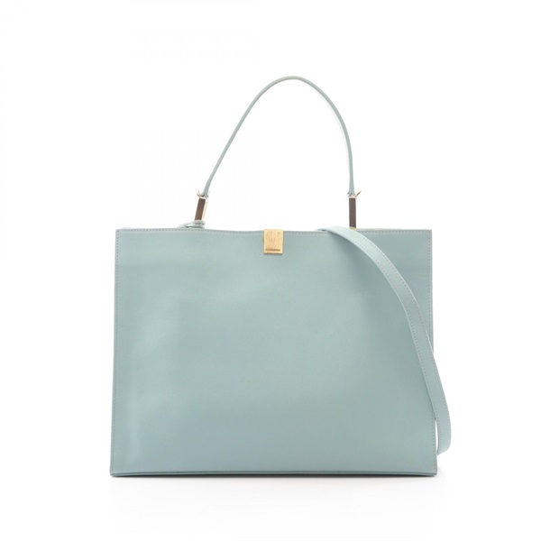 BALENCIAGA Le Dis 2WAY Shoulder Crossbody Handbag 338658 leather Blue Used Women