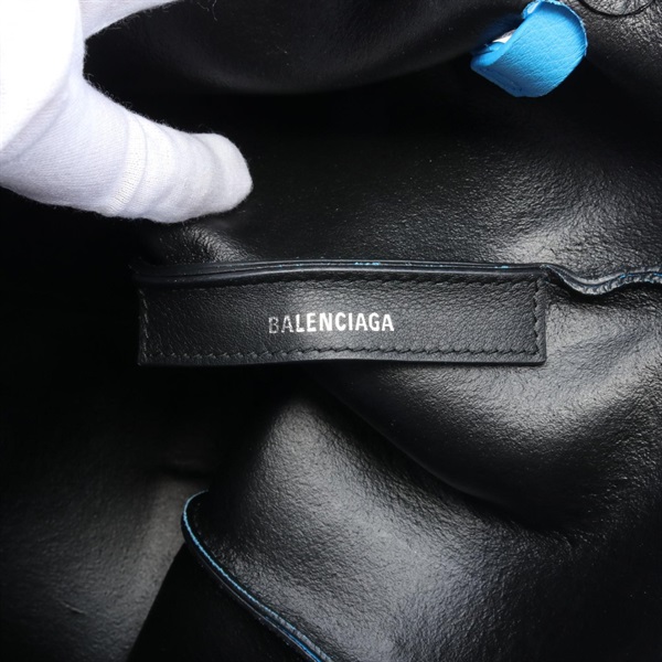 Balenciaga leather tag best sale