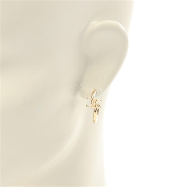 【国内発送】TRIOMPHE ASYMMETRIC HOOPS IN BRASS Item detail