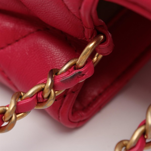 【新品未使用】 CHANEL 13ml×6 CHANEL Mini Quilted Calfskin Framing Chain Flap crossbody