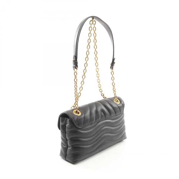 Louis Vuitton Suede Calfskin Wild Leopard Print Twist Chain