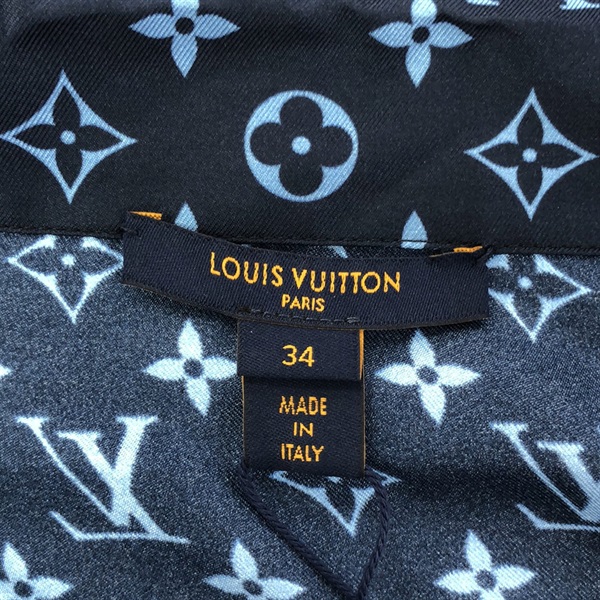 LOUIS VUITTON◆シャツ/36/シルク/NVY/RW222W PR0 FNBL50// 楽天市場】LOUIS VUITTON ルイヴィトン 【新品同様/国内正規/22